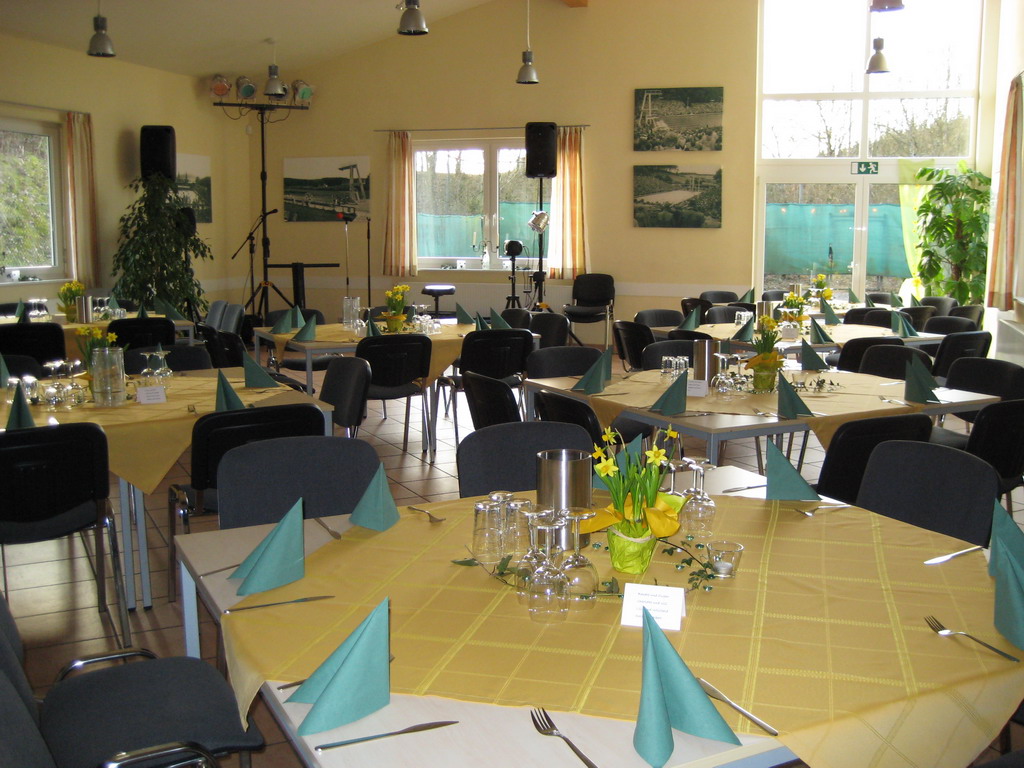 Vereinsheim innen Vereinsheim innen